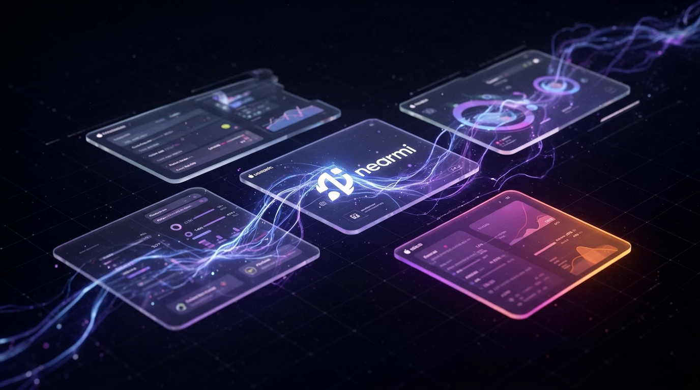 Écosystème digital Nearmi — marketing, automatisation et IA pour entreprises belges